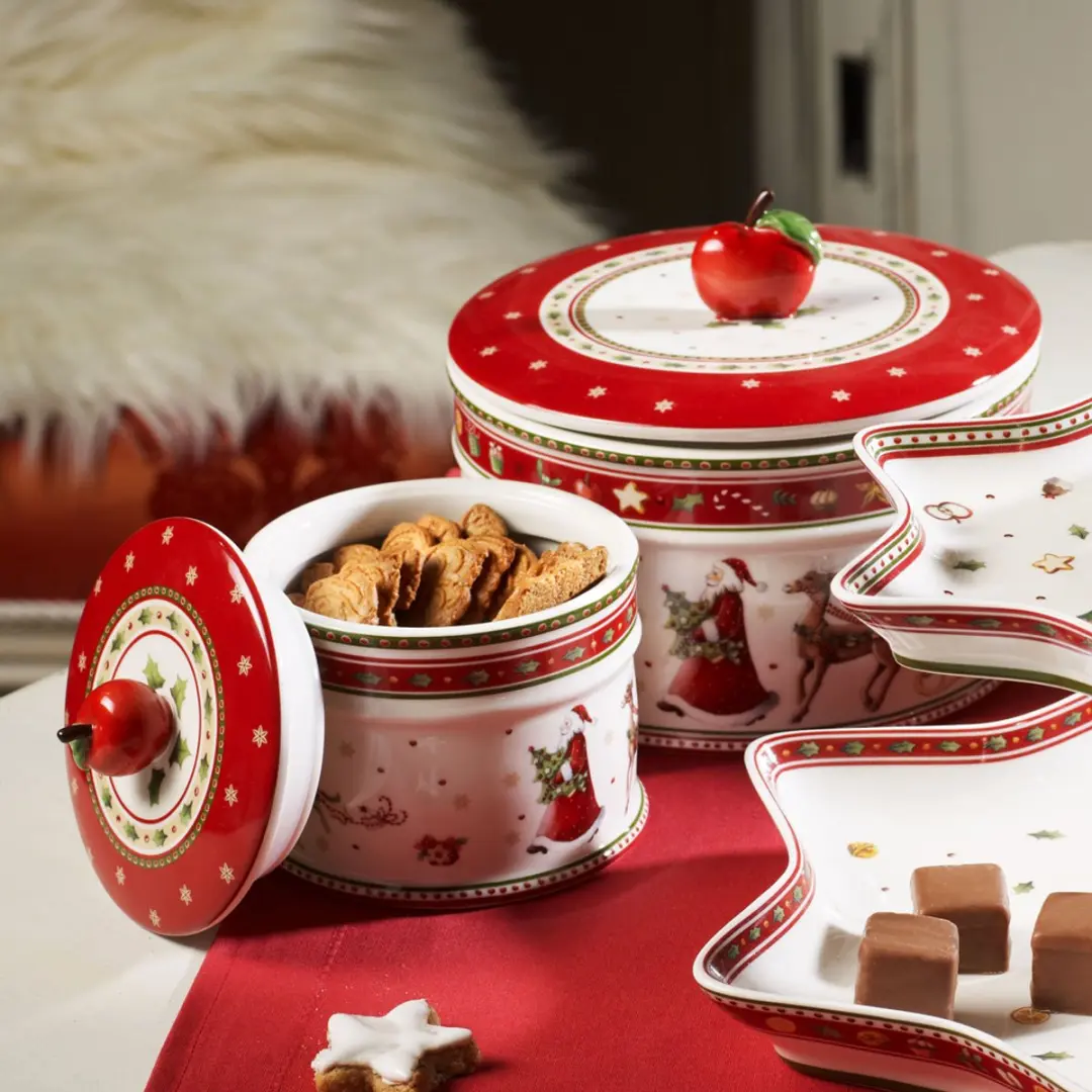 Villeroy & Boch Winter Bakery Delight Gebäckdosen-Set - 3 Stuks