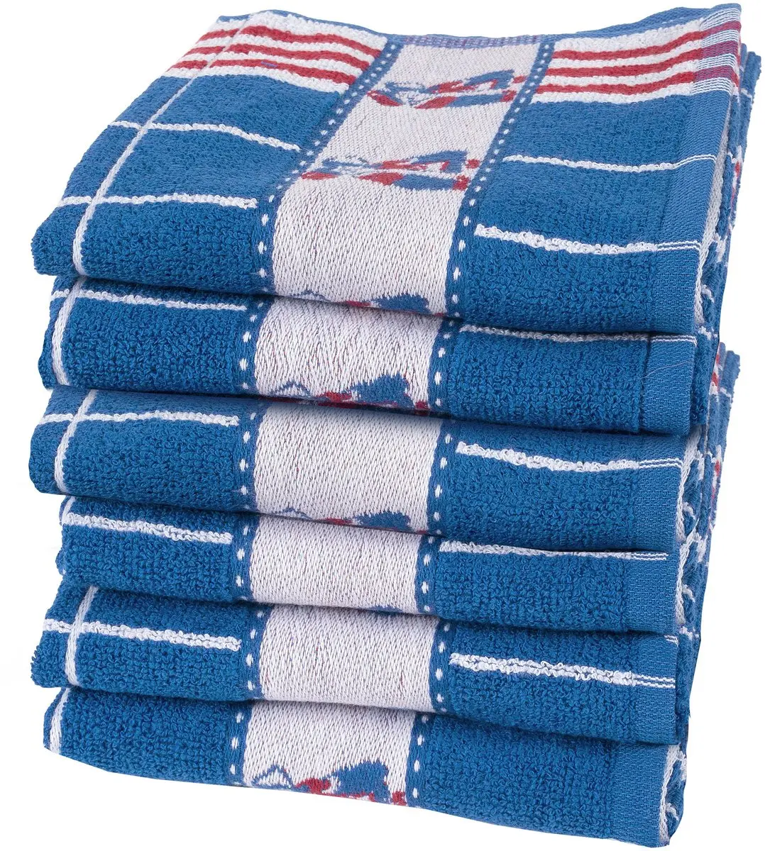 Twentse Damast Keukendoeken Set 6 Stuks