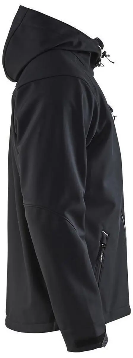 Blåkläder 4949-2517 Softshell Jack - XXXL - Zwart/Zilver