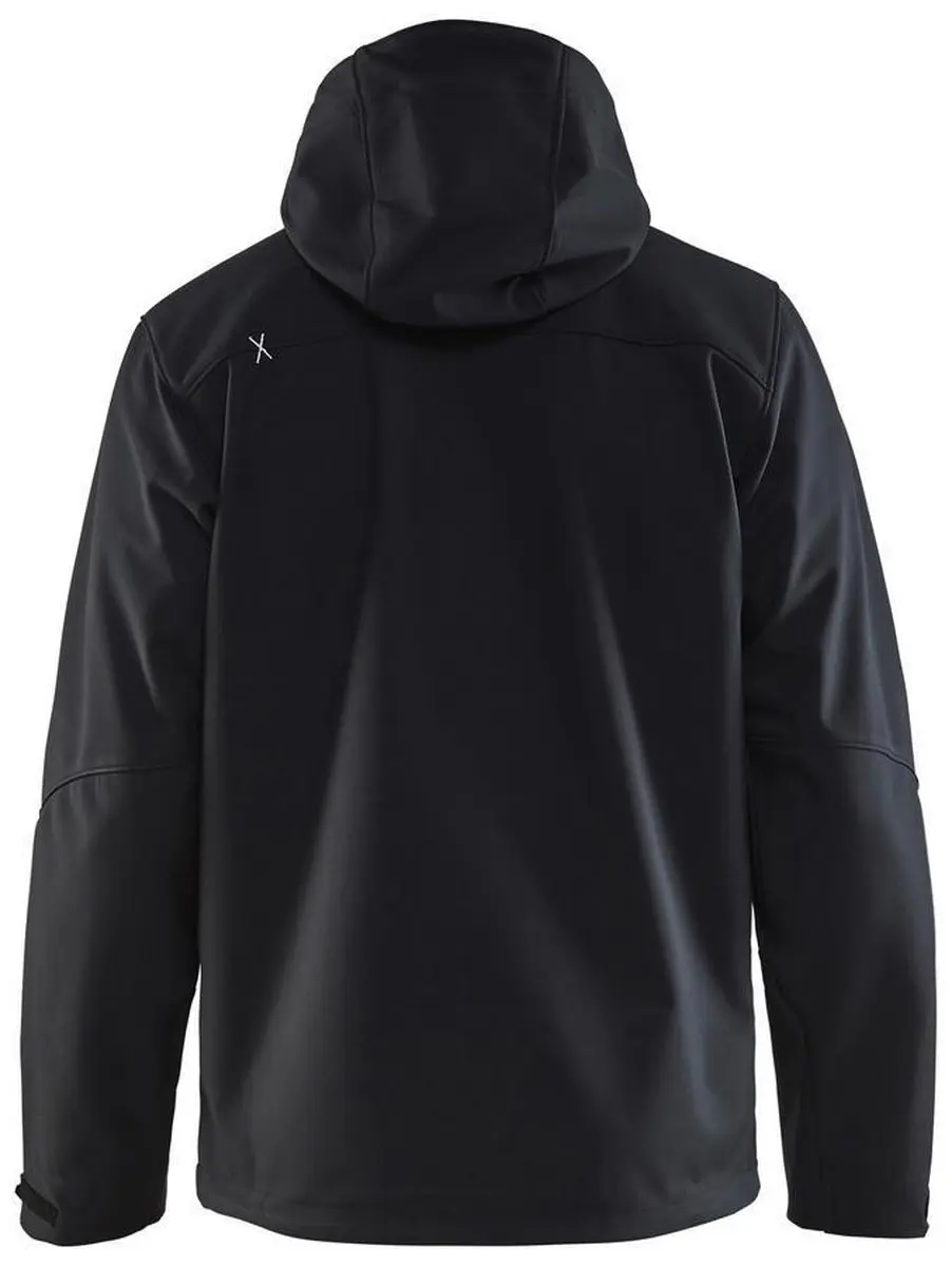 Blåkläder 4949-2517 Softshell Jack - XXXL - Zwart/Zilver