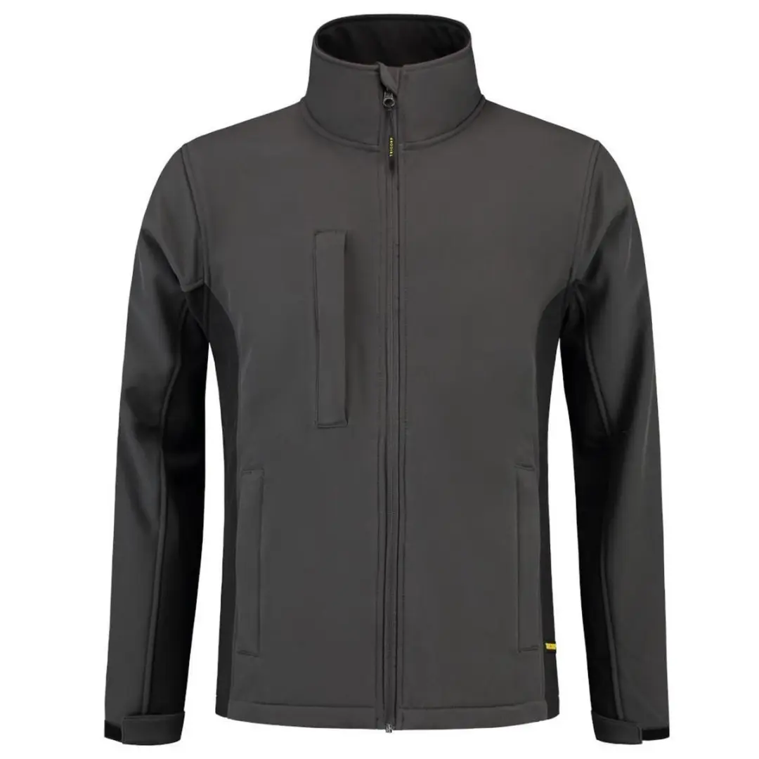 Tricorp Soft Shell Jack 402002 - Donkergrijs/Zwart - 5XL