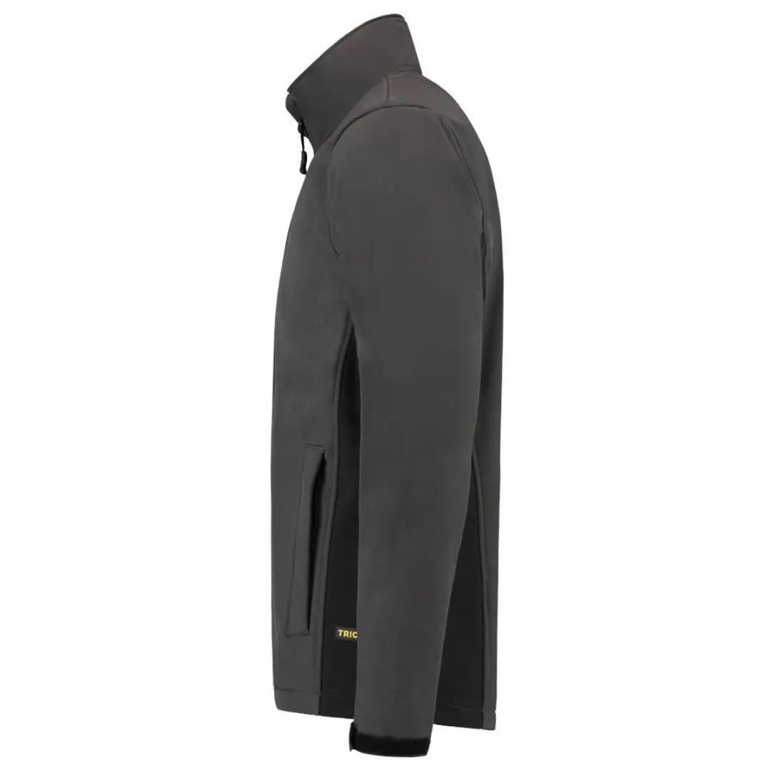 Tricorp Soft Shell Jack 402002 - Donkergrijs/Zwart - 5XL