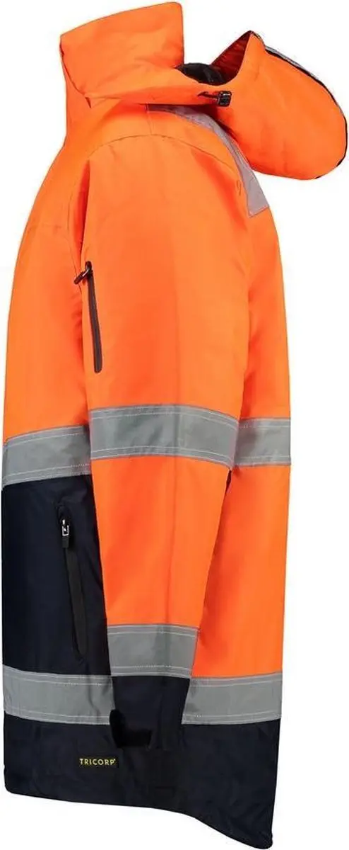 Tricorp Parka Werkjas 403004 - Fluor Oranje/Navy 5XL