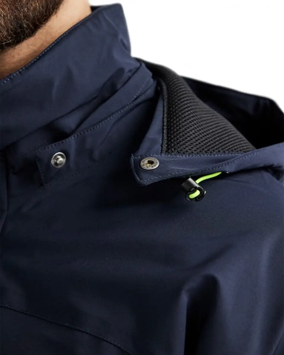Blåkläder 4484 Winterjas - Blauw/High Vis Geel XL