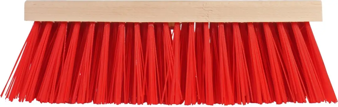 Talen Tools Bezem Kunststof Rood 41cm