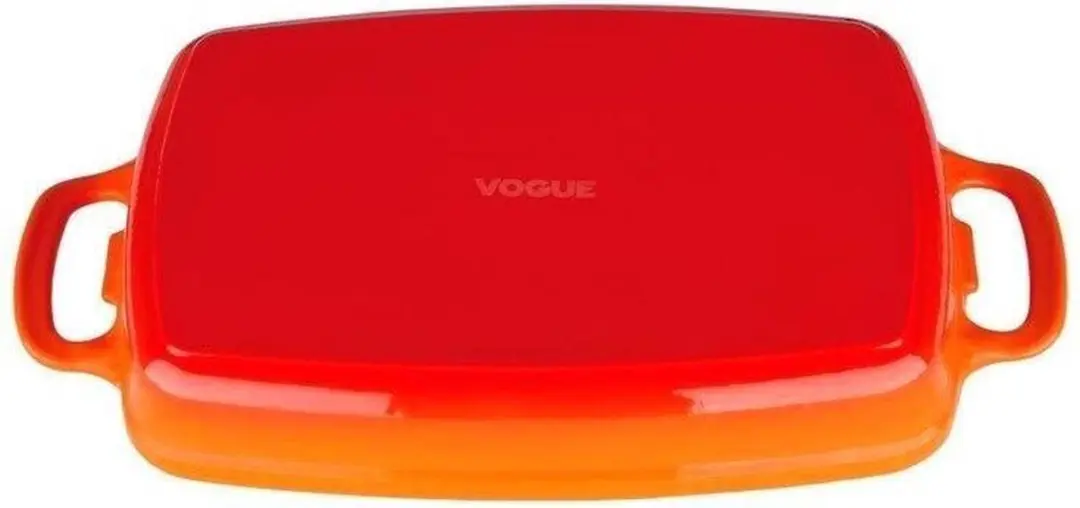 Vogue GH322 Rechthoekige Ovenschaal - 2,8L - Oranje