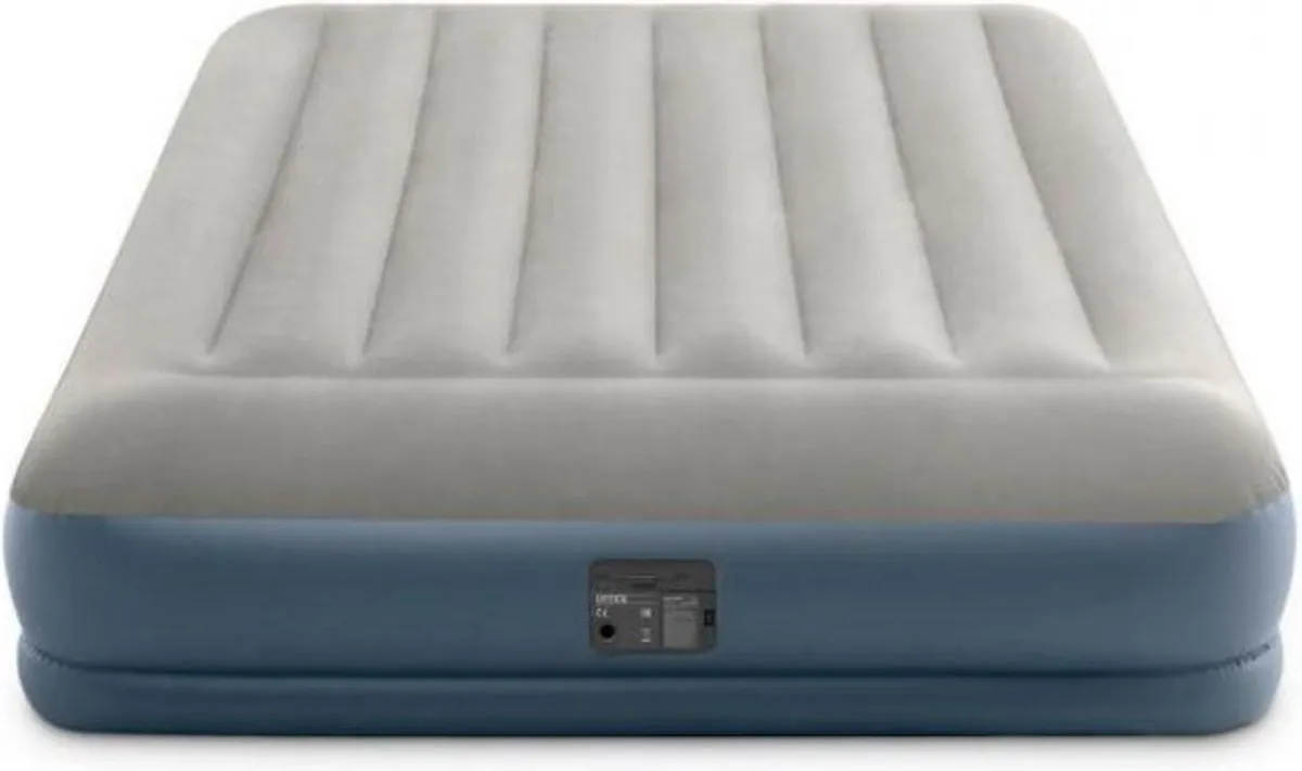 Intex Pillow Rest Luchtbed 2 Persoons GKD - 203x152x30cm - Grijs - afbeelding 6 van 6