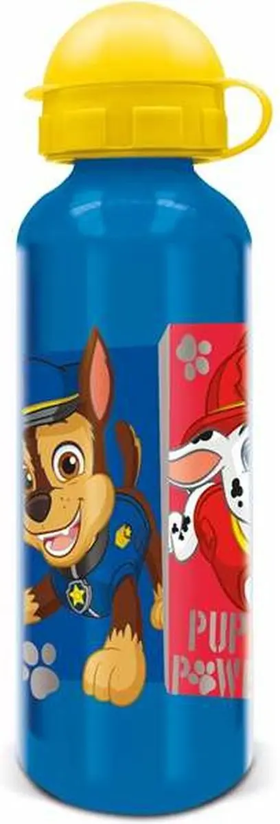 Fles The Paw Patrol Pup Power 530 ml Aluminium
