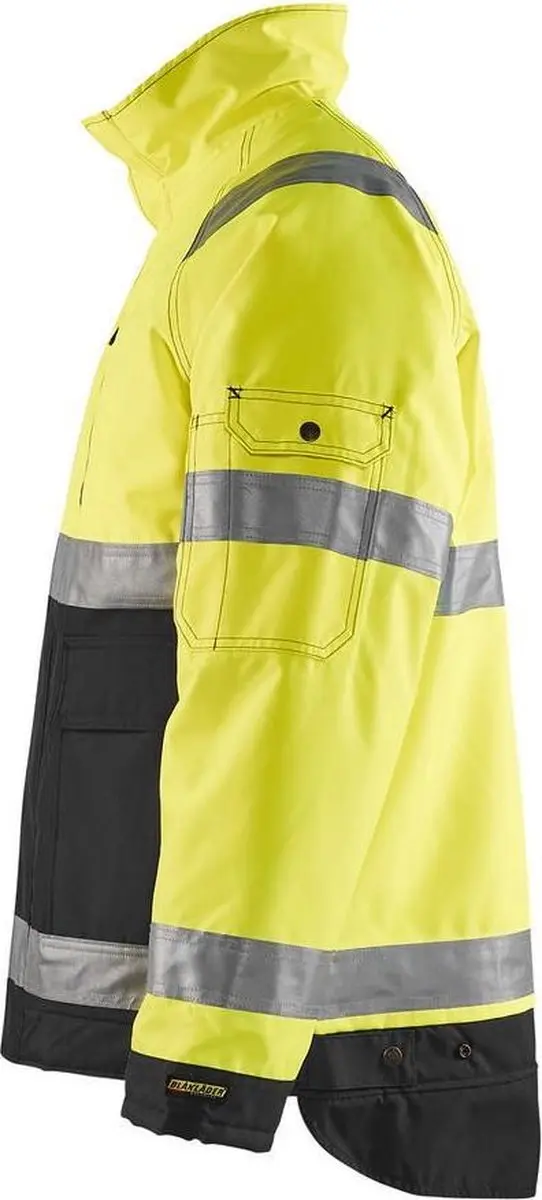 Blåkläder 4827-1977 Winterjas - M - High Vis Geel/Zwart