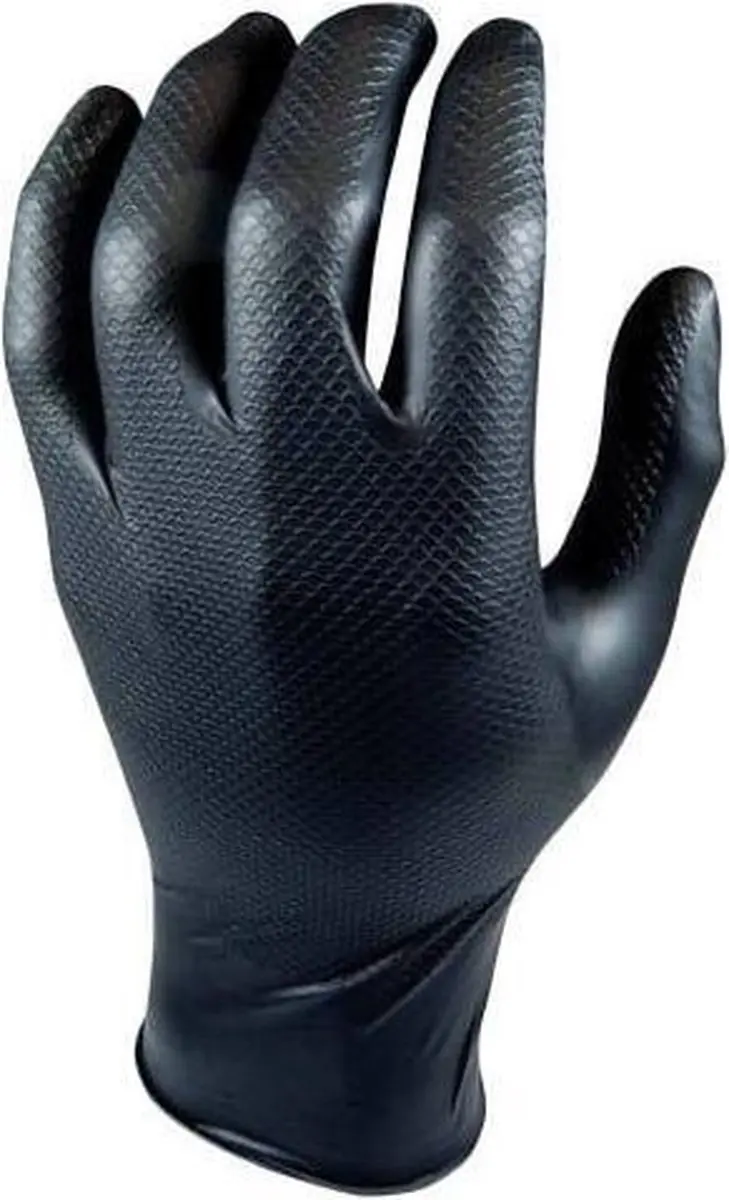 Oxxa M-Safe Grippaz Nitril Handschoenen L - 50 Stuks