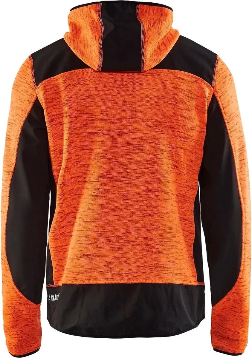 Blåkläder 4930-2117 Gebreid Vest - Oranje/Zwart M