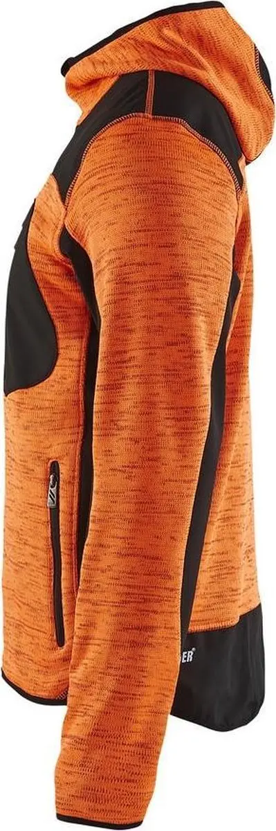 Blåkläder 4930-2117 Gebreid Vest - Oranje/Zwart M