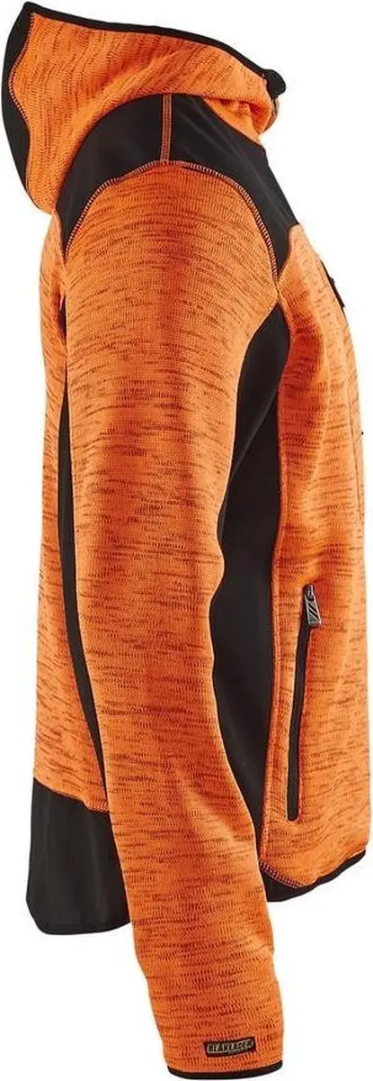Blåkläder 4930-2117 Gebreid Vest - Oranje/Zwart M