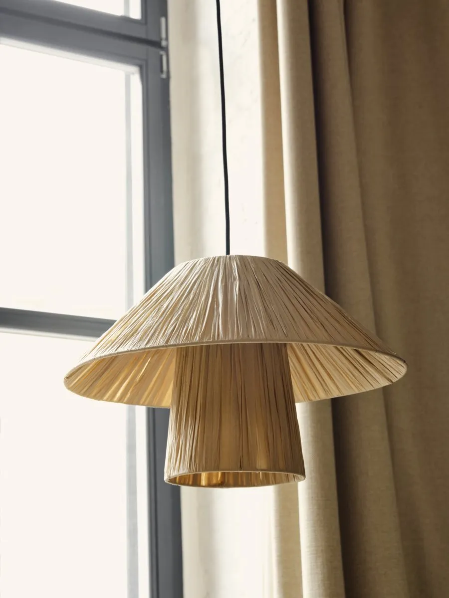LEDVANCE Decor Bamboo Paper Hut Hanglamp E27 - Bruin