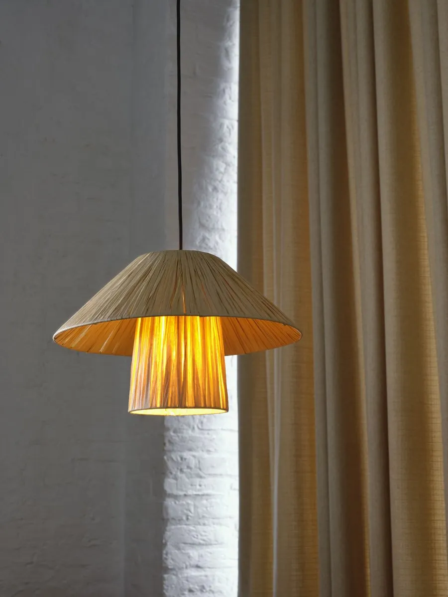 LEDVANCE Decor Bamboo Paper Hut Hanglamp E27 - Bruin
