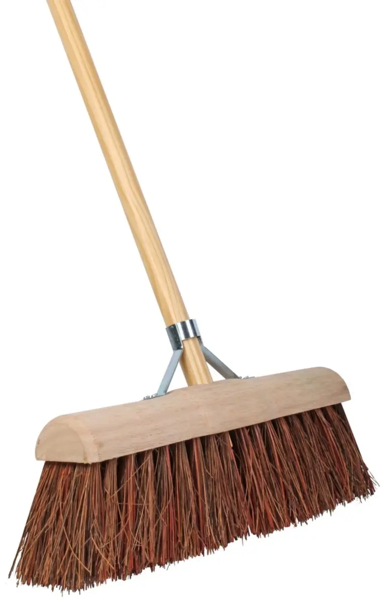 Talen Tools Gemeentebezem 45cm - Staal 160cm - Meerkleurig