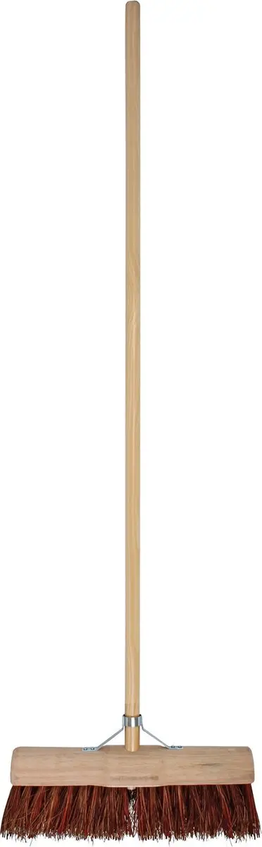 Talen Tools Gemeentebezem 45cm - Staal 160cm - Meerkleurig
