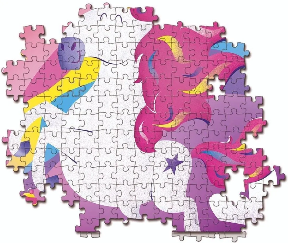 Clementoni Puzzel Eenhoorn 500 Stuks - Kleurenmix