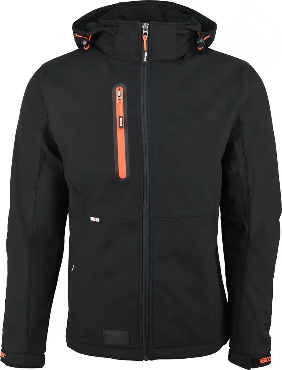 Herock Trystan Softshell Werkjas - Marine/Zwart XXXL - afbeelding 6 van 6