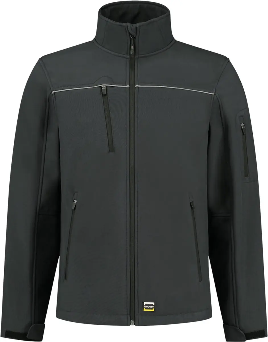 Tricorp 402006 Softshell Jas - 7XL - Donkergrijs
