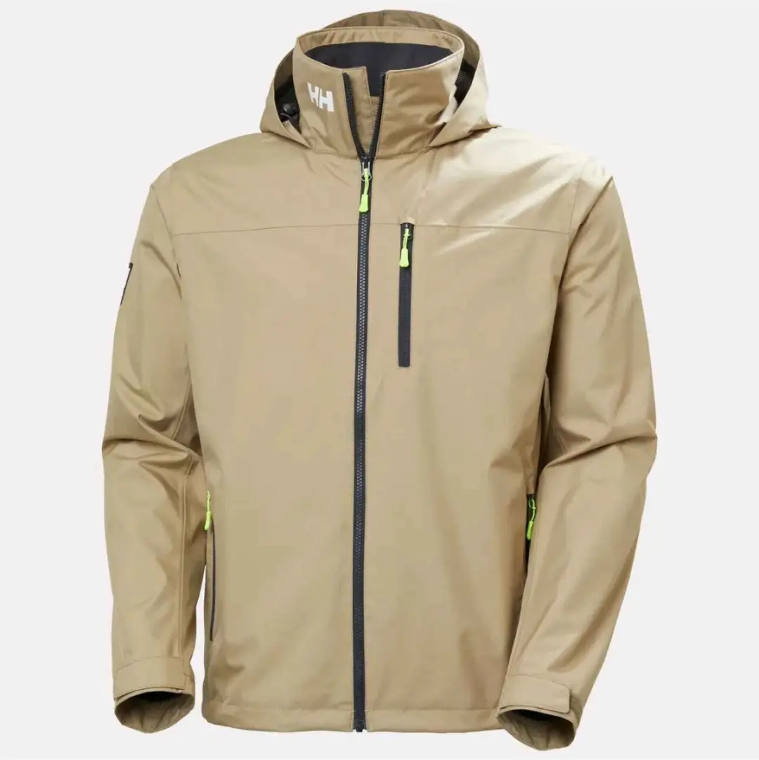 Helly Hansen Crew Hooded 2.0 Jas - 2XL - Beige