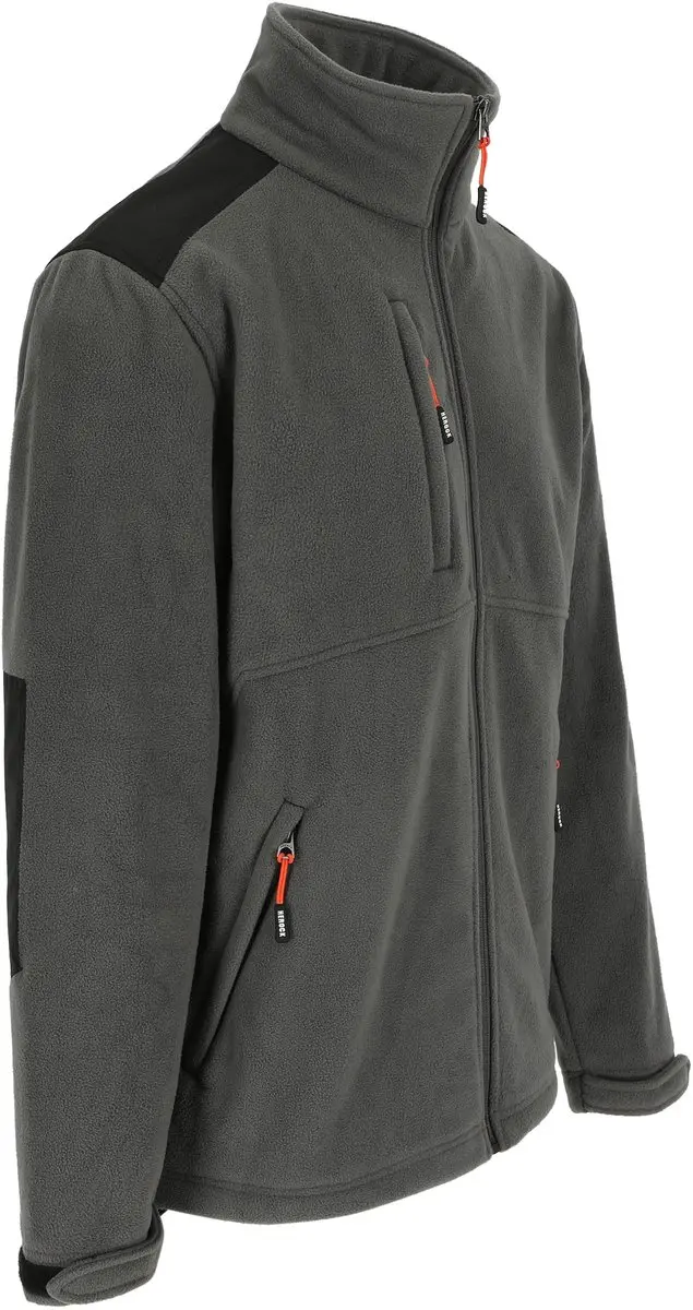 Herock Marcus Fleecejack - Zwart S