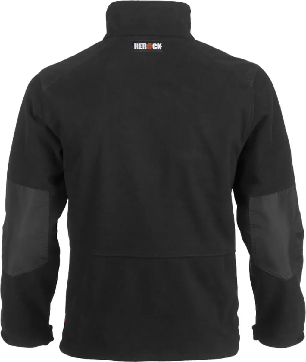 Herock Marcus Fleecejack - Zwart S