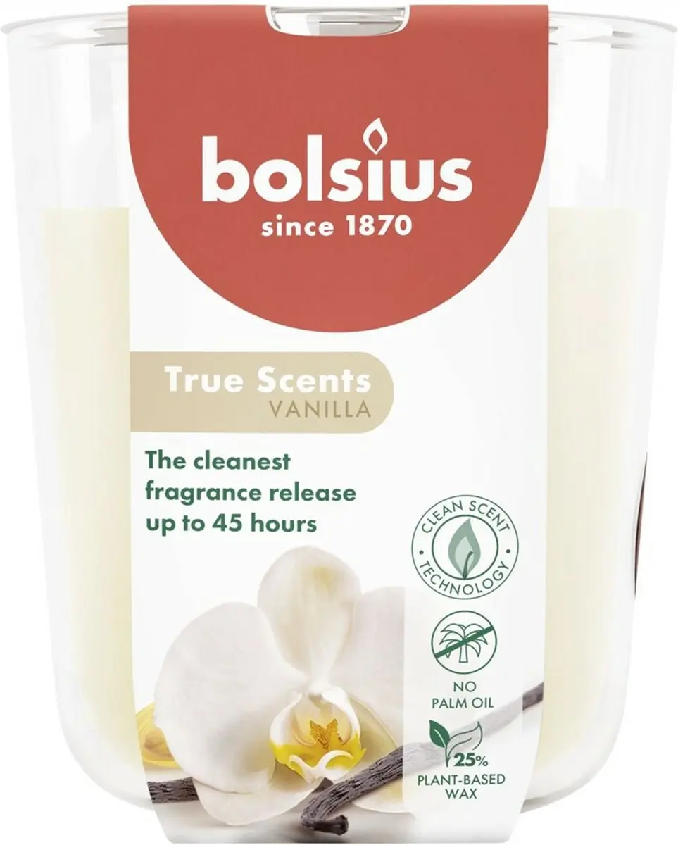 Bolsius True Scents Vanilla Geurkaars