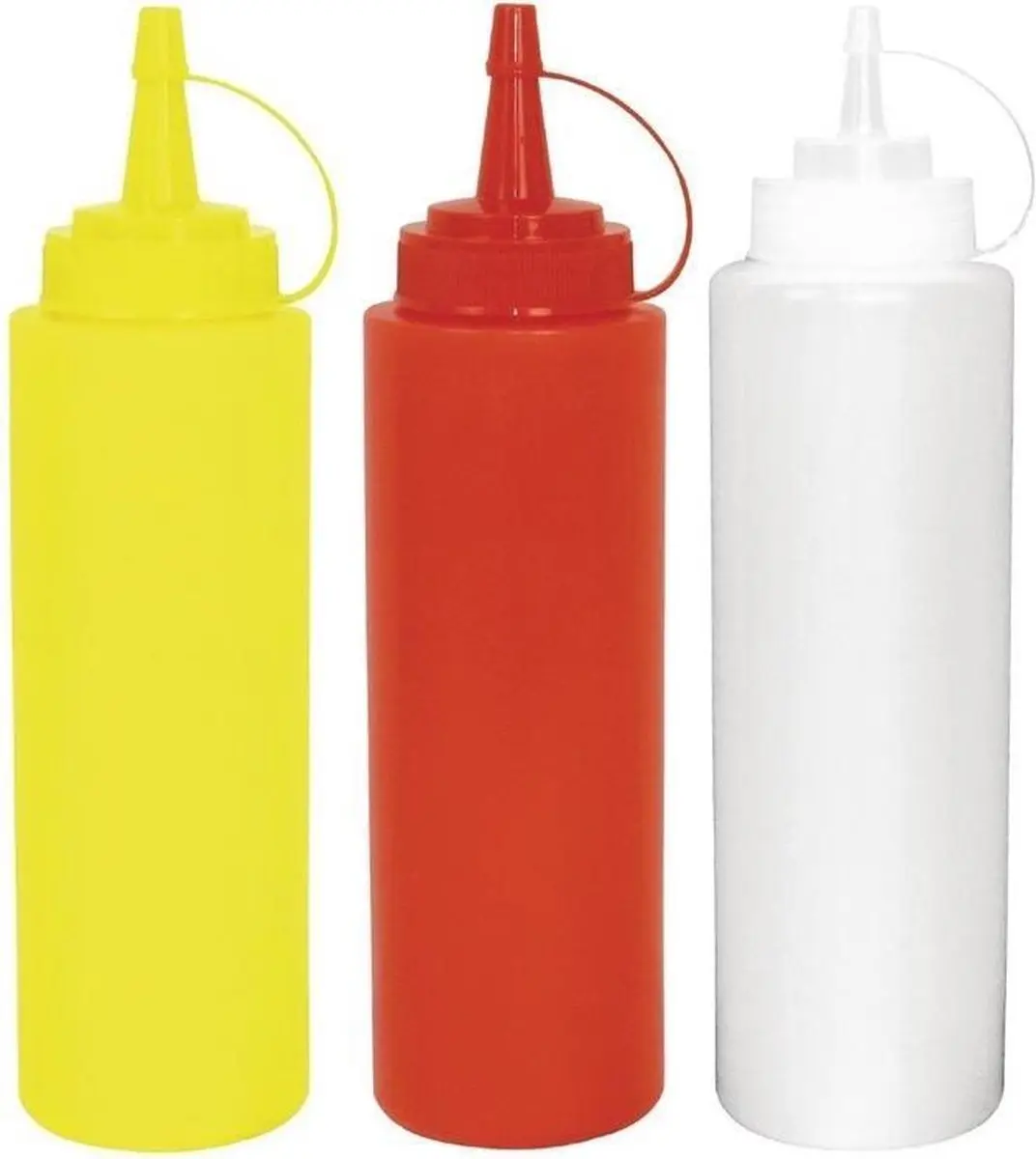 Vogue Portioneerflessen Set 3x 0,69L