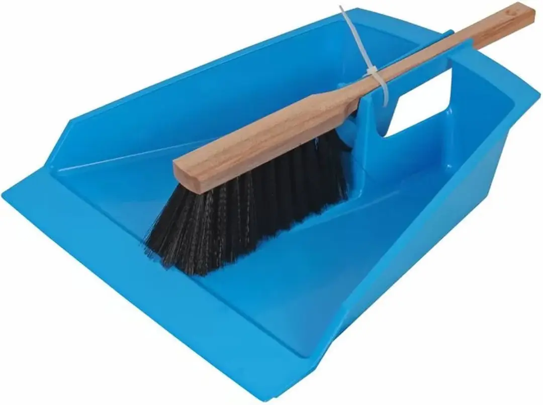 Talen Tools Stoffer & Blik 43cm - Blauw - 130L Tuinafvalzak