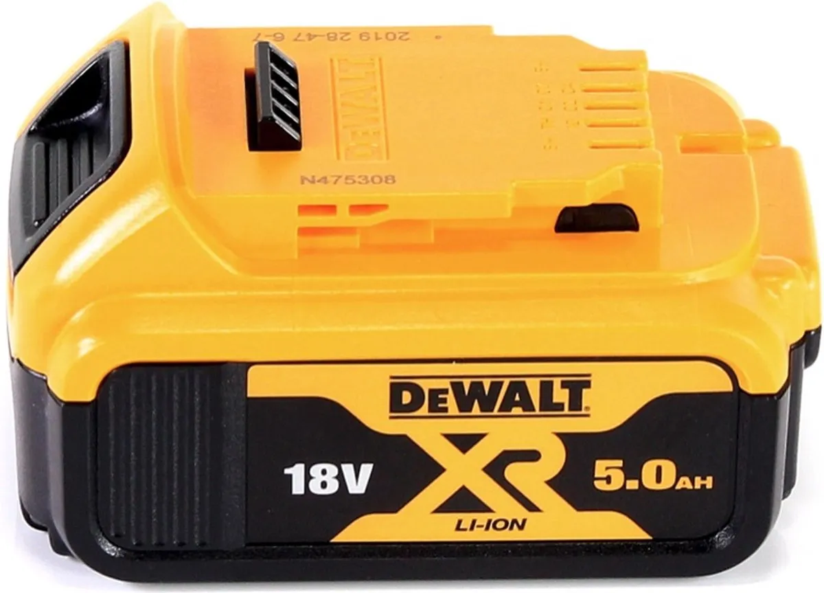 DeWalt DCS 355N Accu-Oscillator 18V - 1x 5,0Ah + 16 Accessoires - afbeelding 4 van 5