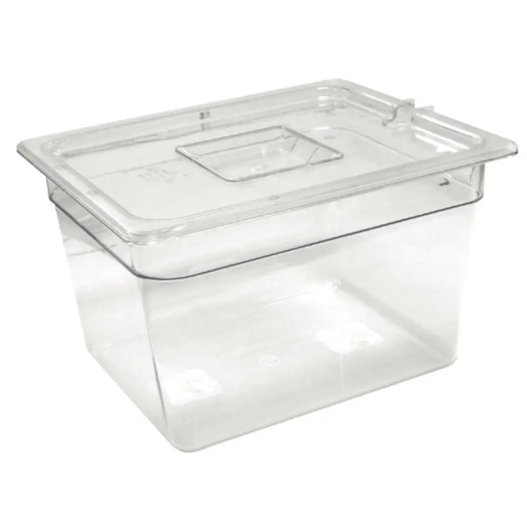 Vogue Polycarbonaat GN 1/2 150mm - Transparant