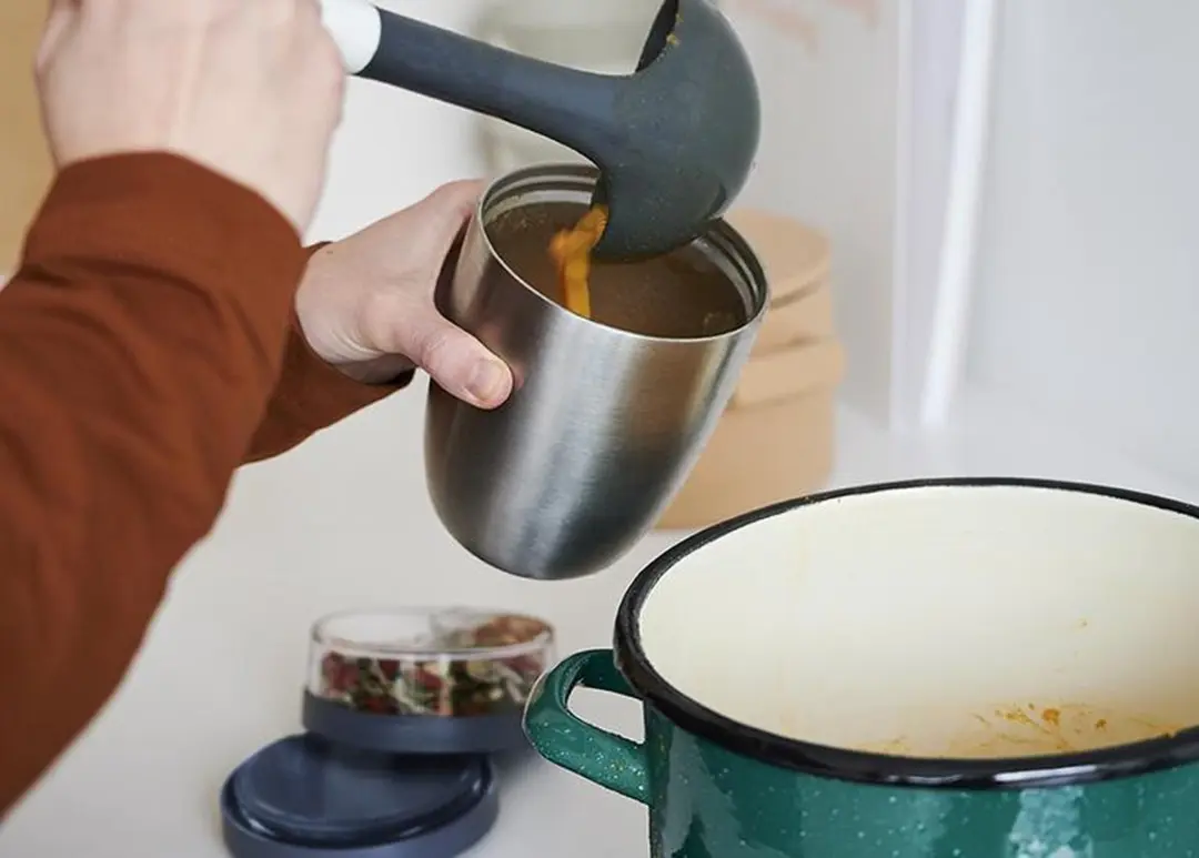 Mepal Ellipse Thermo-Lunchpot 700ml - 2 Vakken - Geborsteld