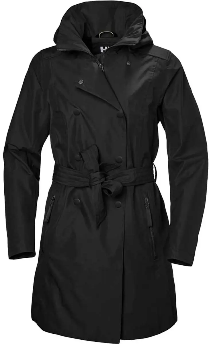 Helly Hansen Wesley II Trenchcoat - S - Zwart