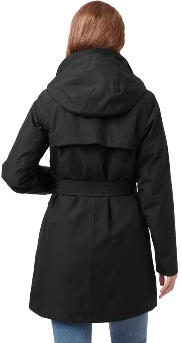 Helly Hansen Wesley II Trenchcoat - S - Zwart