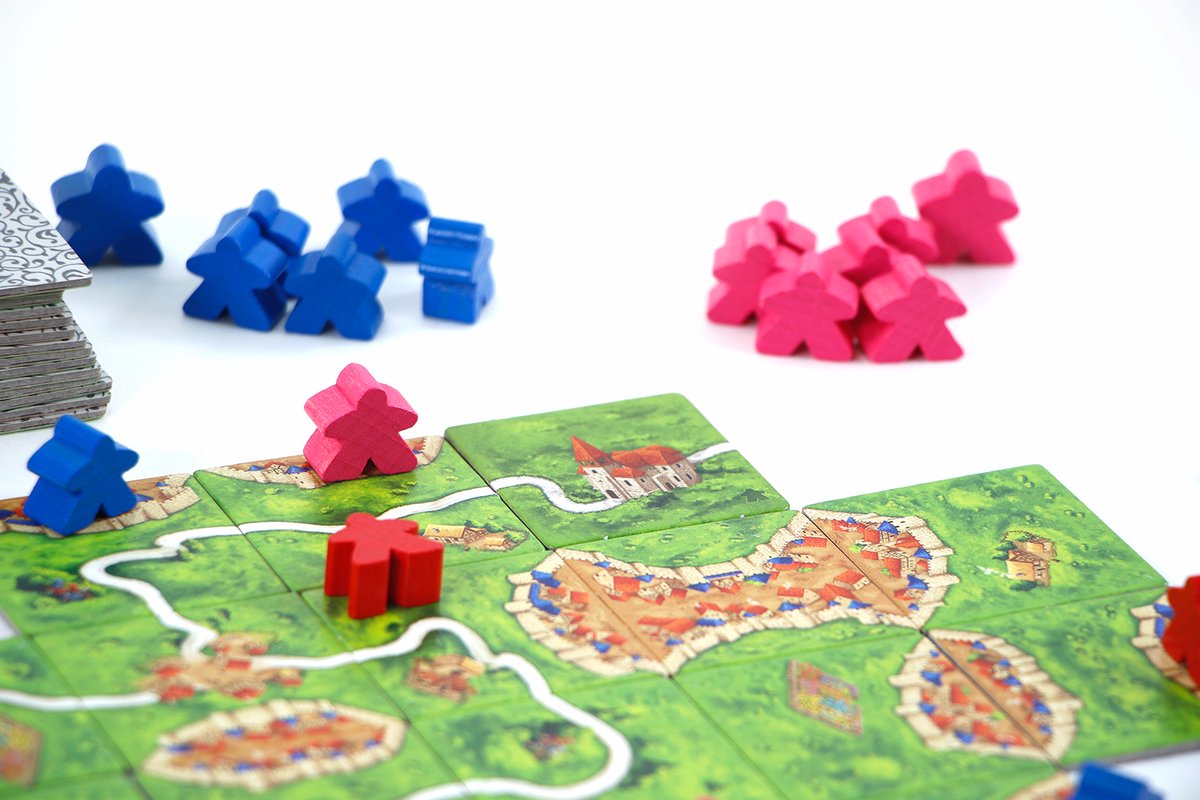 999 Games - Carcassonne: Kathedralen & Herbergen - Uitbreiding 1 - Nieuwe Versie - NL -EN