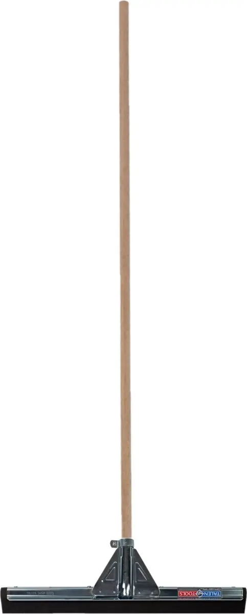 Talen Tools Vloer/Douche Trekker - Metaal/Rubber 45cm - Houten Steel 140cm