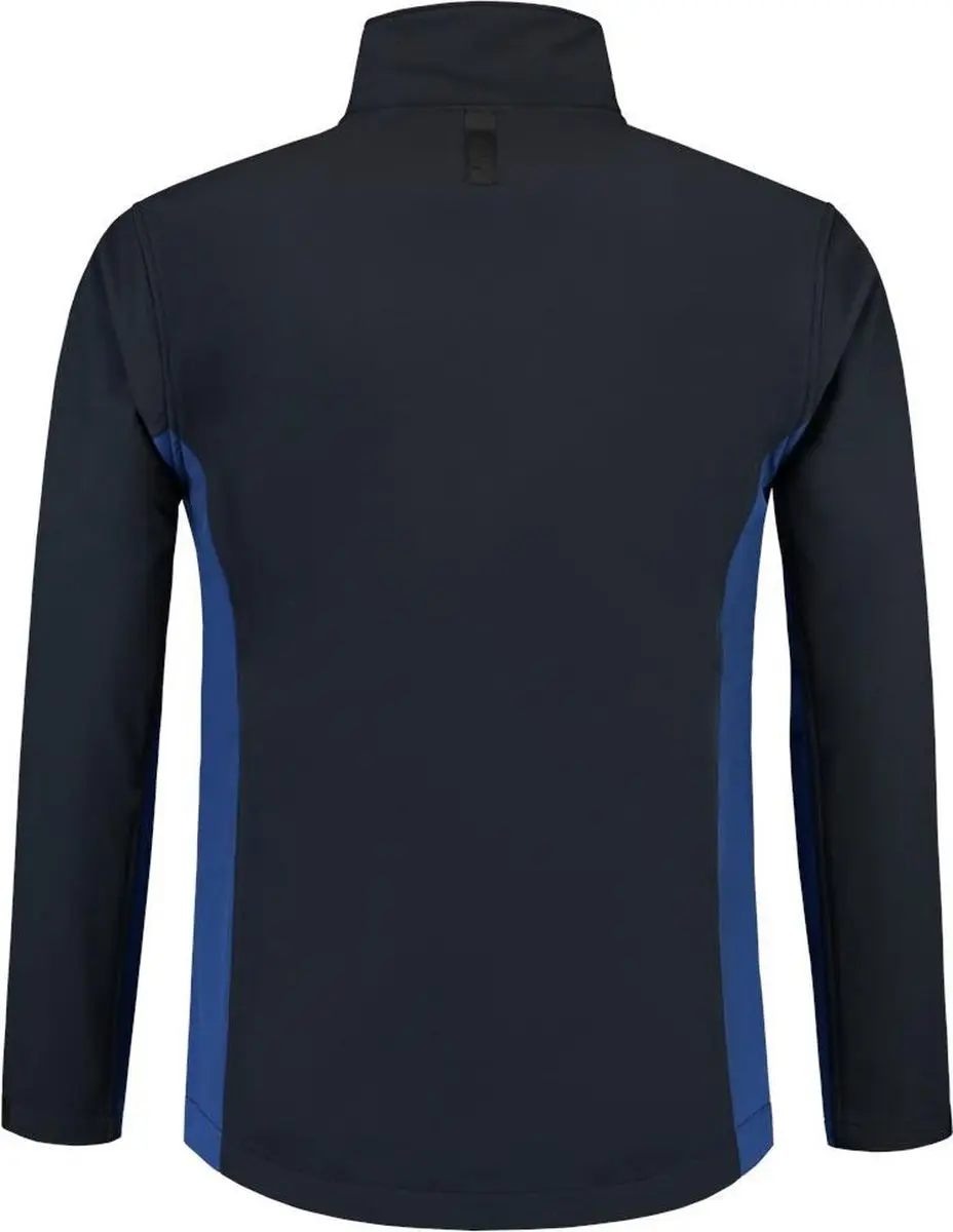 Tricorp Soft Shell Jack Bi-Color 402002 - Navy/Royalblauw - XS
