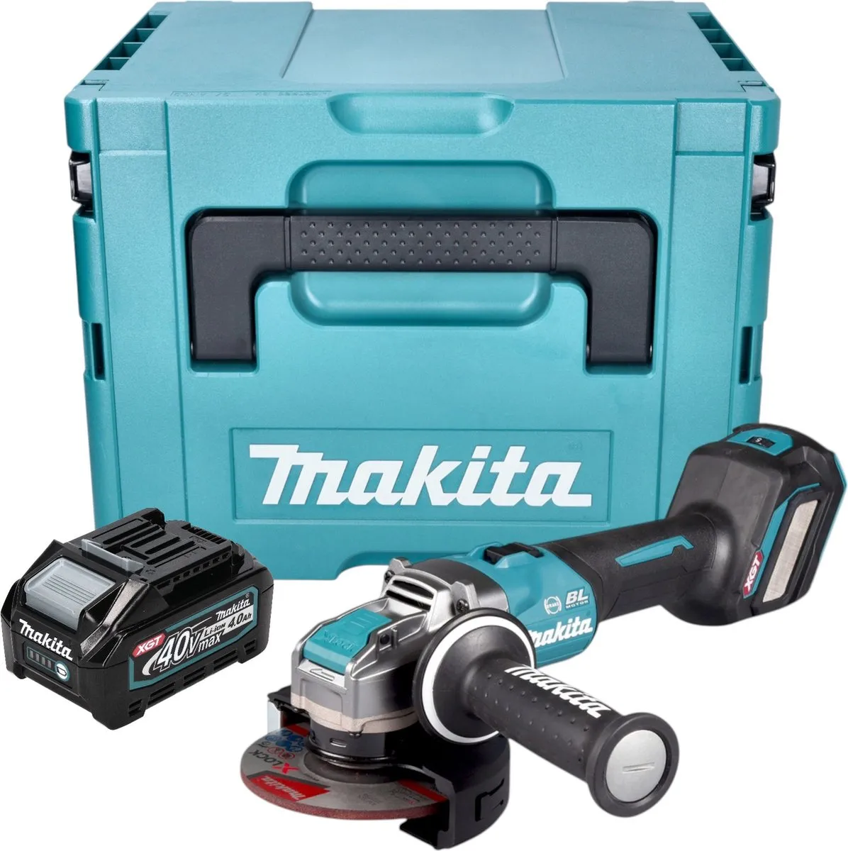 Makita GA041GM101 Accuslijper 40V X-LOCK Brushless 125mm
