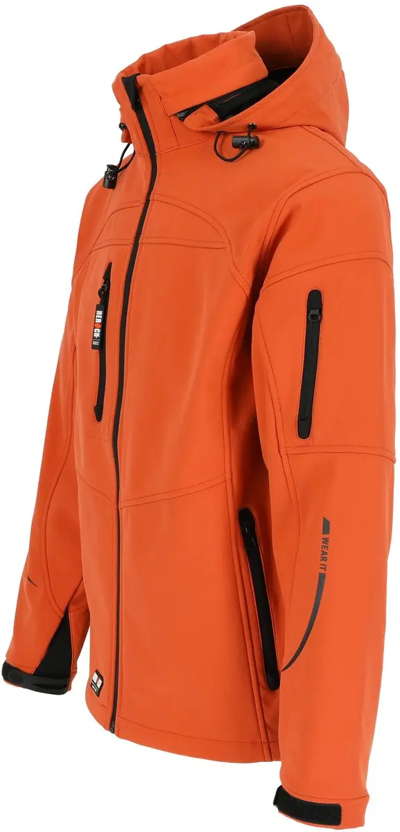 Herock Poseidon Softshelljas - Maat L - Zwart