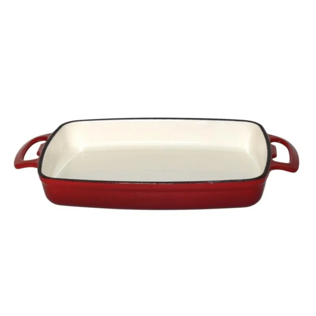 Vogue GH320 Rechthoekige Ovenschaal 2,8L - Rood