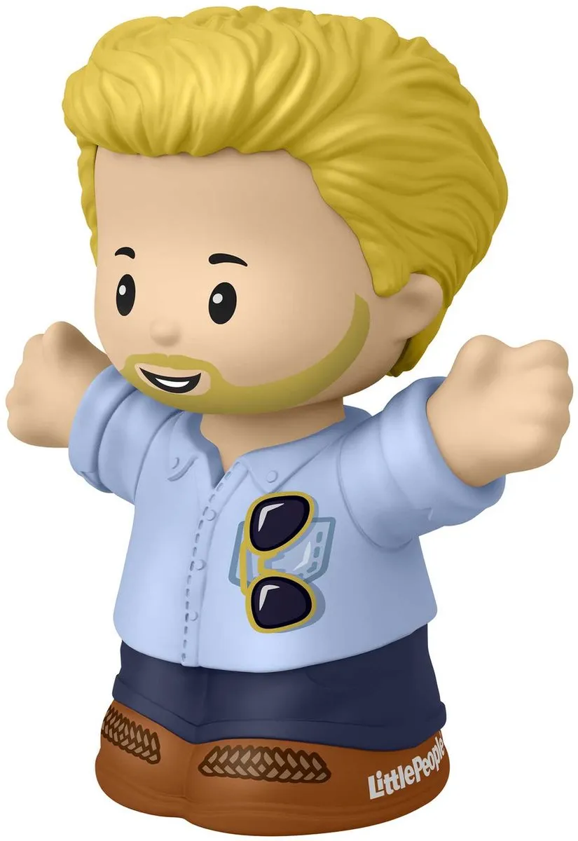 Fisher-Price Little People Casual Dad HJW72 - Speelgoedpop - Meerkleurig