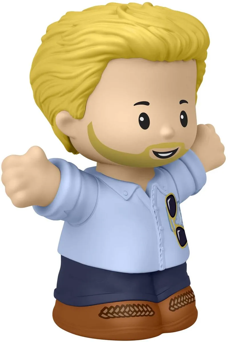 Fisher-Price Little People Casual Dad HJW72 - Speelgoedpop - Meerkleurig
