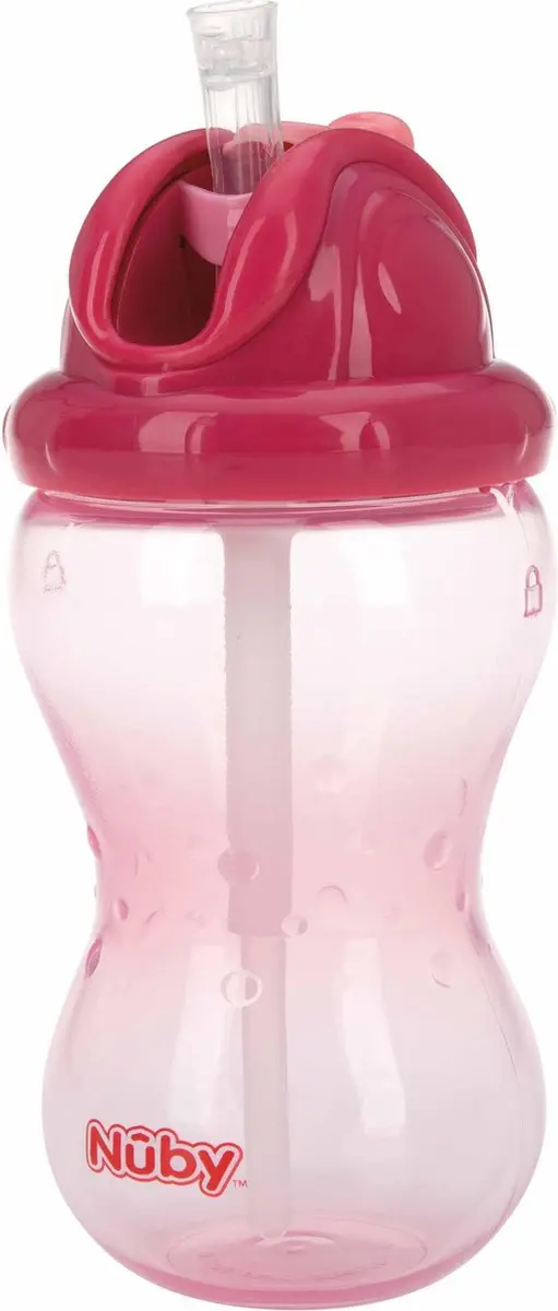 Nûby Flip-It Drinkbeker 360ml - Roze