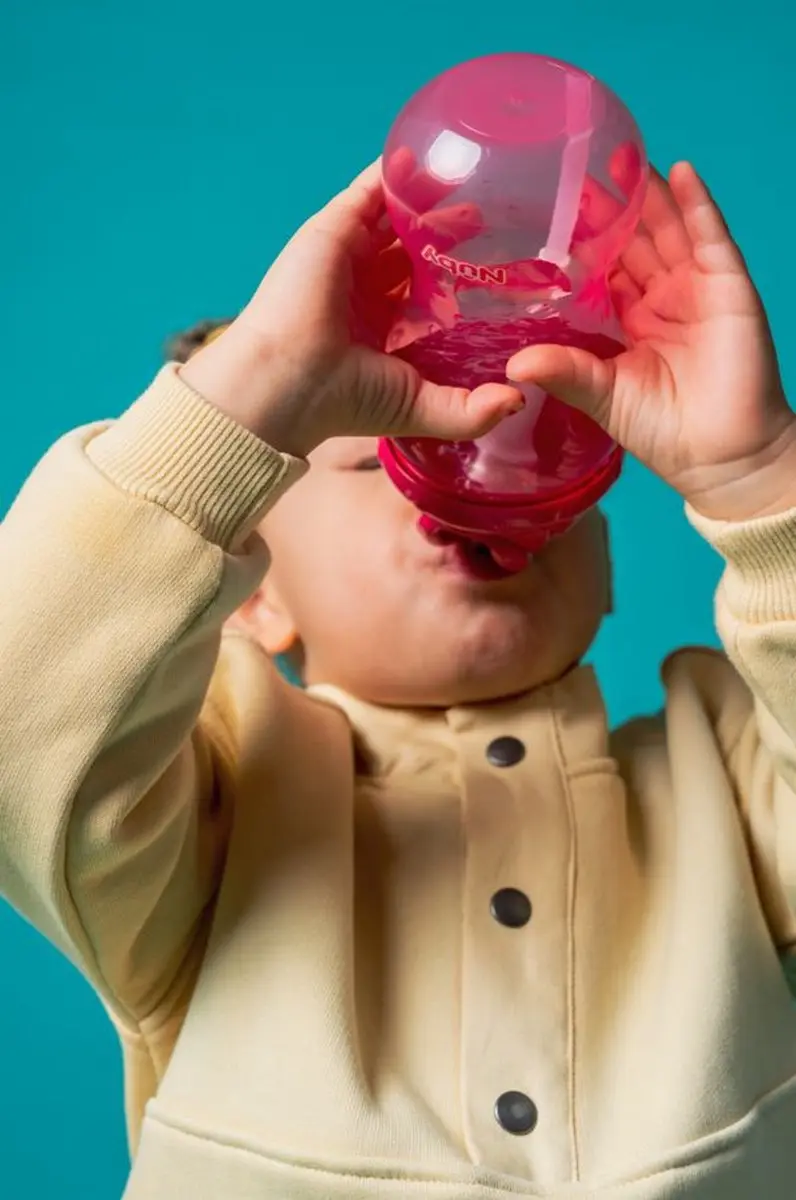 Nûby Flip-It Drinkbeker 360ml - Roze