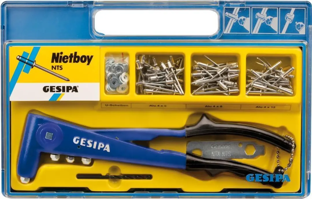 Gesipa NTS Nietboy Blindklinknageltang 2,4-5,0mm