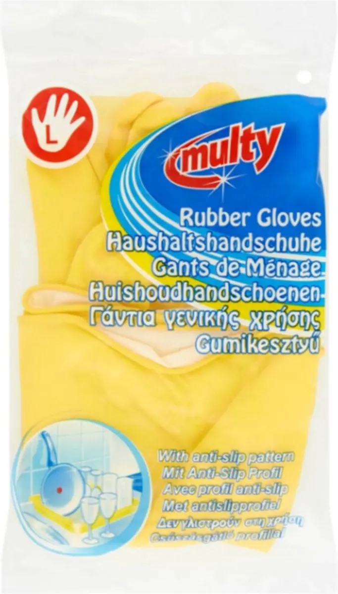 Multy Luxe Huishoudhandschoenen L