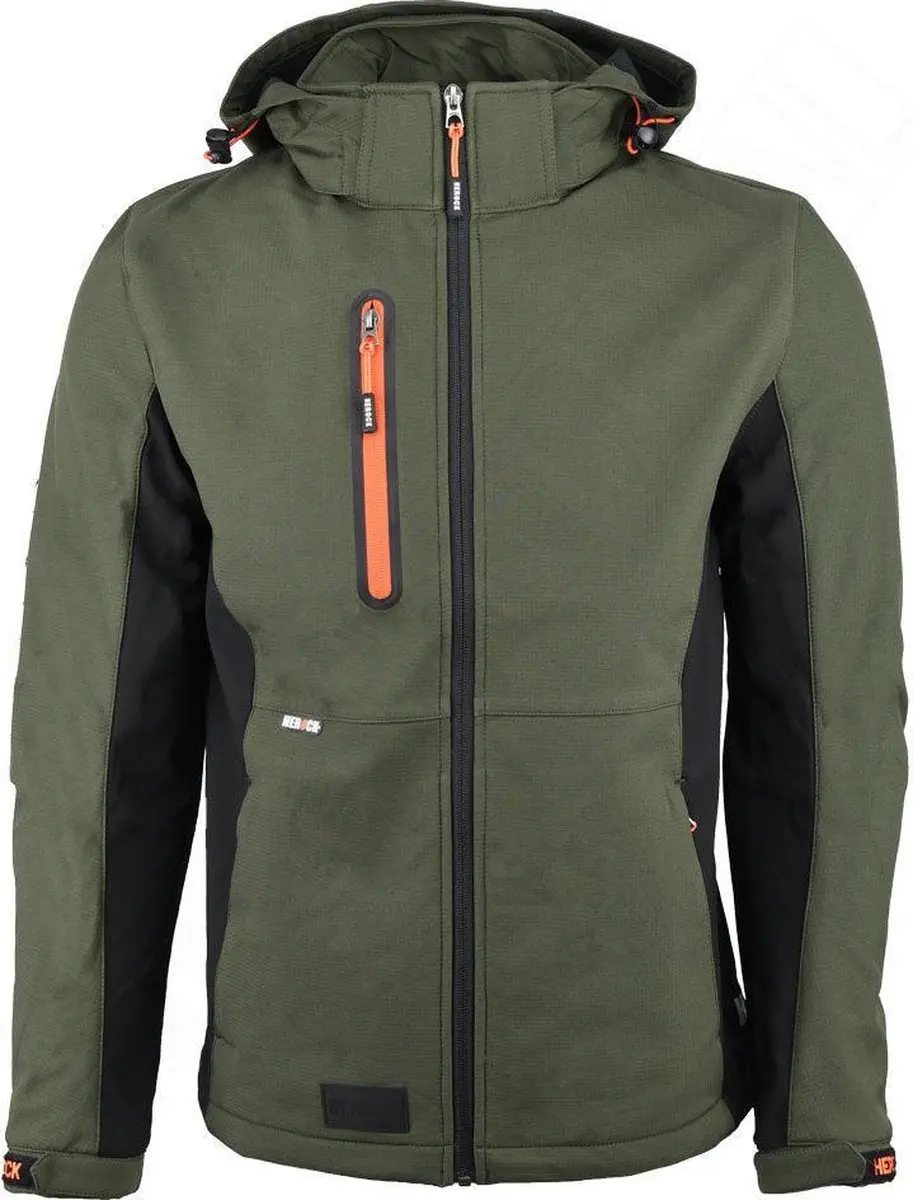 Herock Trystan Softshelljas - XL - Zwart