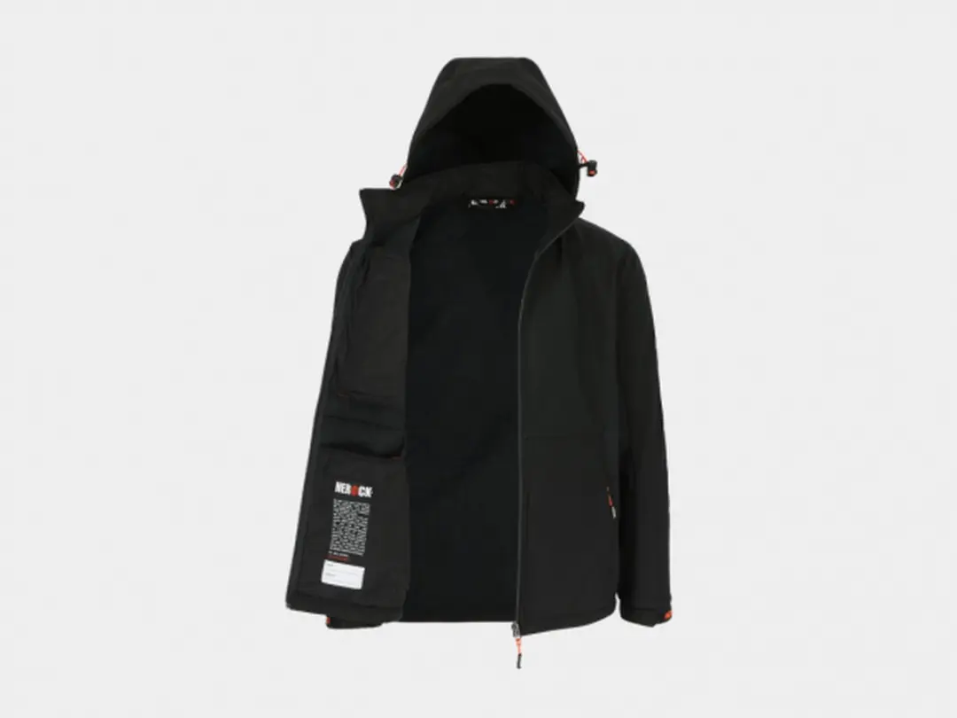 Herock Trystan Softshelljas - XL - Zwart