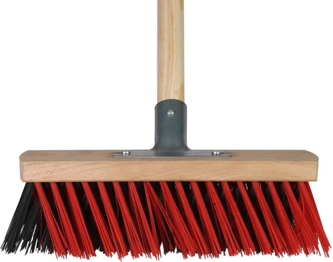 Talen Tools X-bezem Buiten 30cm - Rood/Zwart